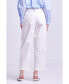 ფოტო #2 პროდუქტის Women's High Waist Belted Wide Leg Pants