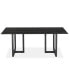 Фото #7 товара Emila 78" Rectangle Sintered Stone Mix and Match Dining Table, Created for Macy's