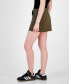 Фото #3 товара Juniors' Belted Cargo Mini Skirt
