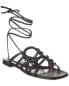 Staud Adeline Lace-Up Leather Sandal Women's