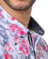ფოტო #3 პროდუქტის Men's Regular-Fit Non-Iron Performance Stretch Floral Button-Down Shirt