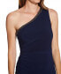 One-Shoulder Jersey Gown