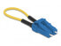 Фото #3 товара Delock Optical Fiber loopback Adapter LC / UPC singlemode blue - 0.06 m - LC
