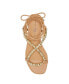 ფოტო #5 პროდუქტის Women's The Halie Bead Lace-Up Sandals