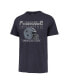 Фото #2 товара Men's Navy Distressed Dallas Cowboys Big and Tall Time Lock Franklin T-shirt