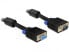 Delock 3m VGA Cable - 3 m - VGA (D-Sub) - VGA (D-Sub) - Black - Male/Female