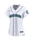 Фото #3 товара Women's Julio Rodriguez White Seattle Mariners Home Limited Player Jersey