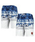 ფოტო #1 პროდუქტის Men's Navy, White Chicago Bears Ocean Tide Swim Trunks