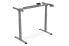 DIGITUS Electrically Height-Adjustable Table Frame, single motor, 2 levels, gray