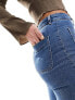 Фото #2 товара & Other Stories high waist flared jeans in deep blue