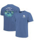 Фото #1 товара Men's and Women's Royal Kentucky Wildcats Scenic Comfort Colors T-Shirt