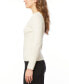 Women's Ribbed Scoop-Neck Sweater, Regular & Petites Papyrus, PL - фото #3