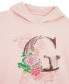 Фото #3 товара Big Girls Embroidered Logo Hooded Sweatshirt