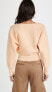 Фото #2 товара A.L.C 289207 Women's Peters Ii Button-front Cardigan In Apricot Size L