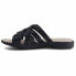 Eastland Hazel Slide Womens Black Casual Sandals 3958-01