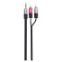 Фото #2 товара DCU Tecnologic Connection Jack 3.5 St. M-2 Rca M 1m