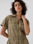 Khaki Utility Jumpsuit