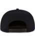 Фото #2 товара Men's Oakland Athletics Black on Black Sure Shot Captain Snapback Hat