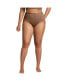 Фото #1 товара Plus Size Comfort Knit High Rise Brief Underwear - 2 Pack