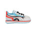 Фото #1 товара Puma Future Rider Airbrush Lace Up Toddler Boys White Sneakers Casual Shoes 382