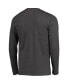 Men's Green, Heathered Charcoal Colorado State Rams Meter Long Sleeve T-shirt and Pants Sleep Set