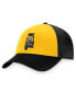 ფოტო #2 პროდუქტის Men's Black, Gold Alabama State Hornets Origins Trucker Adjustable Hat