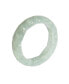 Weave — Off white jade ring