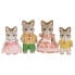 Фото #2 товара Развивающий игровой набор или фигурка для детей EPOCH Sylvanian Families Striped Cat Family Figures