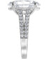 Фото #4 товара Certified Lab Grown Diamond Oval Solitaire Plus Engagement Ring (7-1/2 ct. t.w.) in 14k Gold