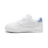 Фото #3 товара Puma Cali Court Leather Lace Up Womens White Sneakers Casual Shoes 39380211
