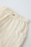 Фото #3 товара Льняные брюки с карманами ZARA