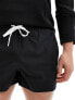 Фото #7 товара adidas Swim 3 stripe shorts in black
