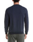 Armani Exchange Patch Crewneck Sweatshirt Men's Blue Xxl