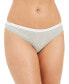 Фото #1 товара Трусы женские Calvin Klein cK One Cotton Singles Thong Underwear QD3783