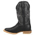 Фото #3 товара Durango Lady Rebel Cowboy Round Toe Womens Black Casual Boots DRD0391