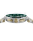 Men's Swiss Chronograph Greca Two Tone Bracelet Watch 45mm