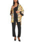 Фото #5 товара Women's Printed Open-Front Kimono Jacket