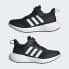 儿童 adidas Fortarun 2.0 El K 防滑耐磨 低帮 儿童跑步鞋 黑白