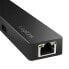 LogiLink UA0313 - USB 3.2 Gen 1 (3.1 Gen 1) Type-C - RJ-45,USB 3.2 Gen 1 (3.1 Gen 1) Type-A - 5000 Mbit/s - Black - Gigabit Ethernet - 319 mm