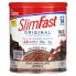Фото #1 товара SlimFast, Original, коктейльная смесь для замены приема пищи, насыщенный шоколадный вкус, 364 г (12,83 унции)
