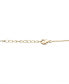 ფოტო #4 პროდუქტის Cultured Freshwater Pearl (3 x 3-1/2mm, 6 x 8mm) Collar Necklace in 14k Gold-Plated Sterling Silver, 17" + 1" extender