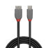 Фото #2 товара Lindy 2m USB 3.2 Type C to Micro-B Cable - Anthra Line - 2 m - USB C - Micro-USB B - USB 3.2 Gen 1 (3.1 Gen 1) - 500 Mbit/s - Black