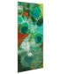 Lolly I Frameless Free Floating Tempered Art Glass Abstract Wall Art by EAD Art Coop, 63" x 24" x 0.2"