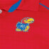 NCAA Kansas Jayhawks Men's Faded Striped Sleeve Polo Shirt - S