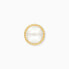 Фото #2 товара Jemné pozlacené náušnice pecky s pravými perlami ERE-GLORY-STG