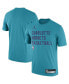 Фото #1 товара Men's Teal Charlotte Hornets 2023/24 Sideline Legend Performance Practice T-shirt