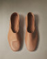 Soft leather ballerinas