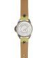 Фото #4 товара Часы Wrangler Taupe Leather Strap Watch 46MM