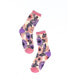 Фото #1 товара Носки женские SOCK CANDY с цветочным узором "Подсолнух и Бабочка"