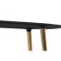 Кофейный столик DKD Home Decor 122 x 60 x 30 cm Алюминий Железо